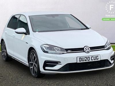 White Used 2020 VW Golf VII R-line Edition Hatchback | £18,699 (Good price)
