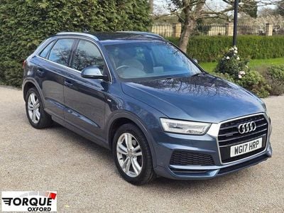 Used Audi Q3 S-Line 150 HP (110 kW) 2017 Blue SUV