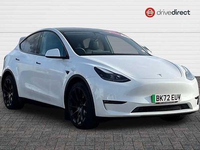 Used Tesla Model Y Long Range AWD 378 kW (514 HP) 2022 White SUV