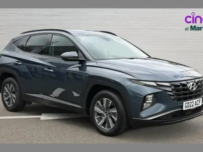 Gebraucht Hyundai Tucson SE 230 PS (169 kW) 2022 Blau SUV
