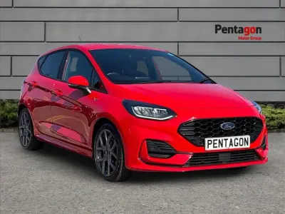 Used Ford Fiesta ST-Line 99 HP (72 kW) 2023 Red Hatchback