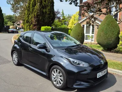 Used Toyota Yaris Hybrid 116 HP (85 kW) 2023 Black Hatchback