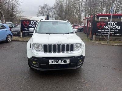 White Used 2016 Jeep Renegade Limited SUV | £8,495 (Fair price)