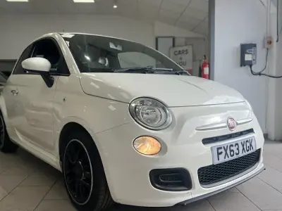 Used Fiat 500 S 95 HP (69 kW) 2013 White Hatchback