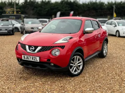 Used Nissan Juke N-Connecta 2017 Red SUV