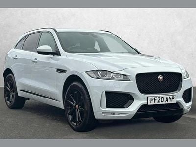 White Used 2020 Jaguar F-Pace Chequered Flag SUV | £25,850 (Fair price)