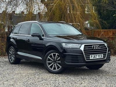 Black Used 2017 Audi Q7 S-Line SUV | £18,000 (Good price)