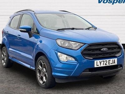 Used Ford Ecosport ST-Line 125 HP (91 kW) 2022 Blue SUV