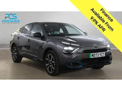 Używany Citroën e-C4 Shine 2023 Szary SUV