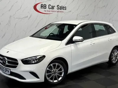 Used Mercedes B200 Executive 147 HP (108 kW) 2020 White Hatchback