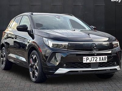 Used Vauxhall Grandland X Ultimate 130 HP (95 kW) 2022 Black SUV