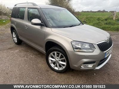 Used Skoda Yeti SE 110 HP (80 kW) 2014 Beige SUV
