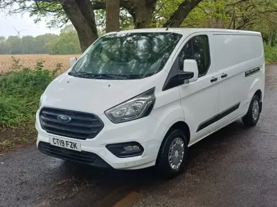 Used Ford Transit Custom Trend 130 HP (95 kW) 2018 White Van