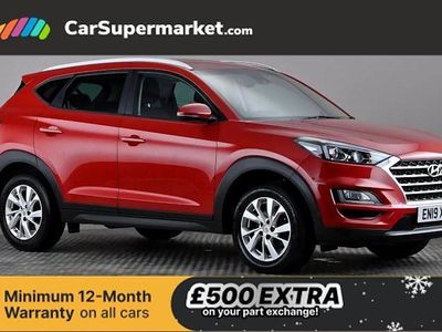 Red Used 2019 Hyundai Tucson SE SUV | £10,197 (Fair price)