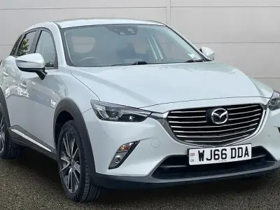 Gebraucht Mazda CX-3 Inclusive 120 PS (88 kW) 2017 Silber SUV