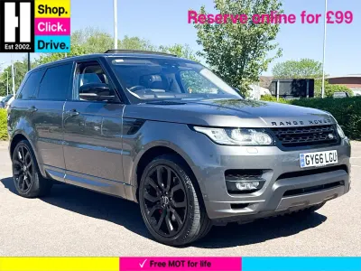 Used Land Rover Range Rover Sport Autobiography Dynamic 306 HP (225 kW) 2016 Grey SUV