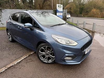 Used Ford Fiesta ST-Line 2020 Blue Hatchback