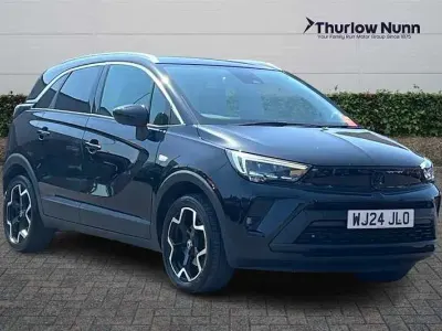 Used Vauxhall Crossland Ultimate 110 HP (80 kW) 2024 Black SUV
