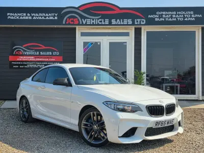 Begagnad BMW 228 M Sport 320 HK (235 kW) 2015 Vit Sportkupé