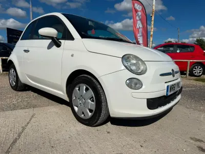 Used Fiat 500 Pop 69 HP (50 kW) 2011 White Hatchback