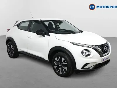 Used Nissan Juke Acenta 114 HP (83 kW) 2022 White SUV