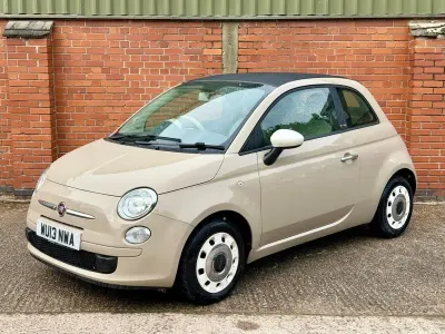 Używany Fiat 500C S 69 KM (50 kW) 2013 Beżowy Kabriolet