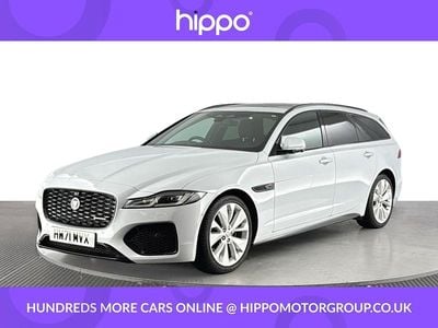 White Used 2021 Jaguar XF Sportbrake R-Dynamic Estate | £22,180 (Fair price)
