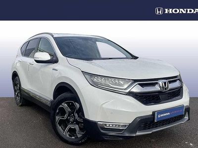 Used Honda CR-V Hybrid 184 HP (135 kW) 2019 White SUV