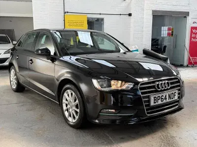 Used Audi A3 Sportback Business 110 HP (80 kW) 2015 Black Hatchback