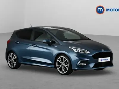 Used Ford Fiesta ST-Line 101 HP (74 kW) 2019 Blue Hatchback