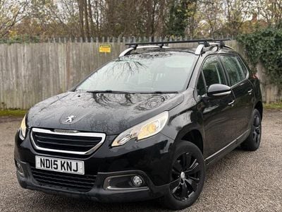 Black Used 2015 Peugeot 2008 Active SUV | £2,995