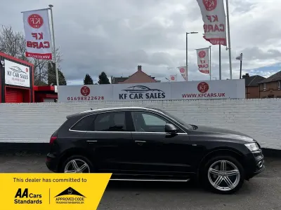 Used Audi Q5 S-line plus 190 HP (139 kW) 2015 Black SUV