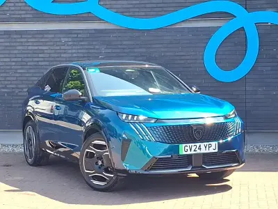 Used Peugeot e-3008 GTi 156 kW (213 HP) 2024 Blue SUV