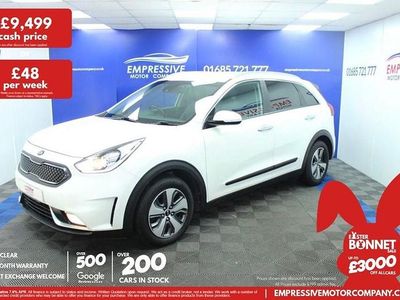 Used Kia Niro 139 HP (102 kW) 2018 White SUV