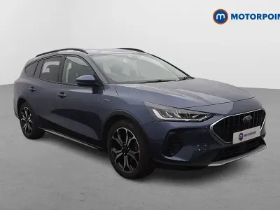 Used Ford Focus Active X 125 HP (91 kW) 2021 Blue Estate
