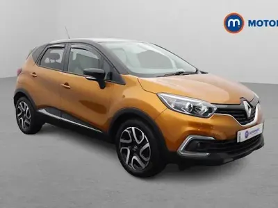 Used Renault Captur Iconic 90 HP (66 kW) 2019 Orange/black SUV