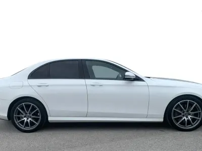 Used Mercedes E220 AMG line 2019 White Sedan