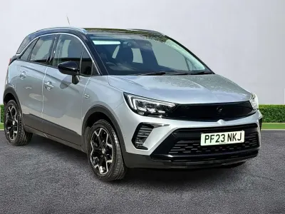 Used Vauxhall Crossland Ultimate 130 HP (95 kW) 2023 Grey SUV