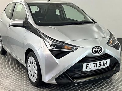 Silver Used 2021 Toyota Aygo X-play Hatchback | £9,185 (Fair price)