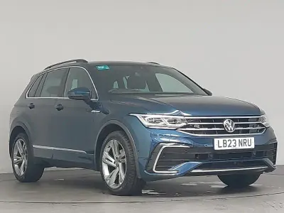 Used VW Tiguan R-line Edition 150 HP (110 kW) 2023 Blue SUV