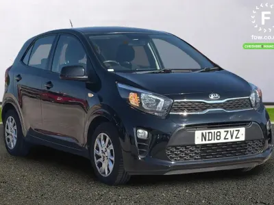 Used Kia Picanto Air 83 HP (61 kW) 2018 Black Hatchback