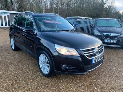 Black Used 2009 VW Tiguan Sportline SUV | £4,495 (Fair price)