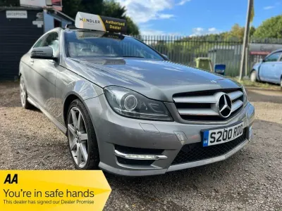 Used Mercedes C180 Sport Edition 2014 Silver Coupe