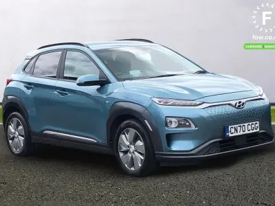 Used Hyundai Kona Premium SE 150 kW (204 HP) 2020 Blue SUV
