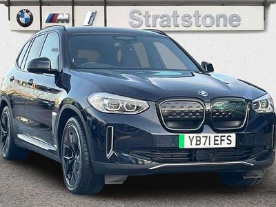 Black Used 2021 BMW iX3 Shadowline SUV | £23,699 (Fair price)