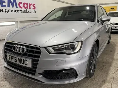 Used Audi A3 Sportback S-Line 184 HP (135 kW) 2016 Silver Hatchback