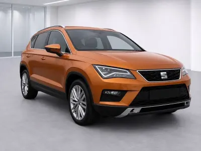 Used Seat Ateca XCELLENCE 115 HP (84 kW) 2019 Orange SUV