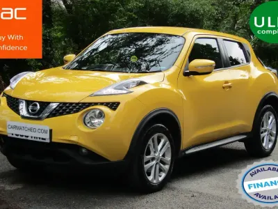 Used Nissan Juke Acenta Premium 110 HP (80 kW) 2015 Yellow SUV
