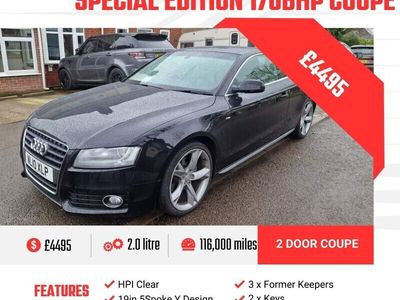 used Audi A5 2.0 TDI S Line Special Ed 2dr [Start Stop]