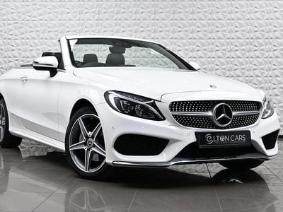 Pink Used 2017 Mercedes C220 AMG line Cabriolet | £14,490 (A bit pricey)